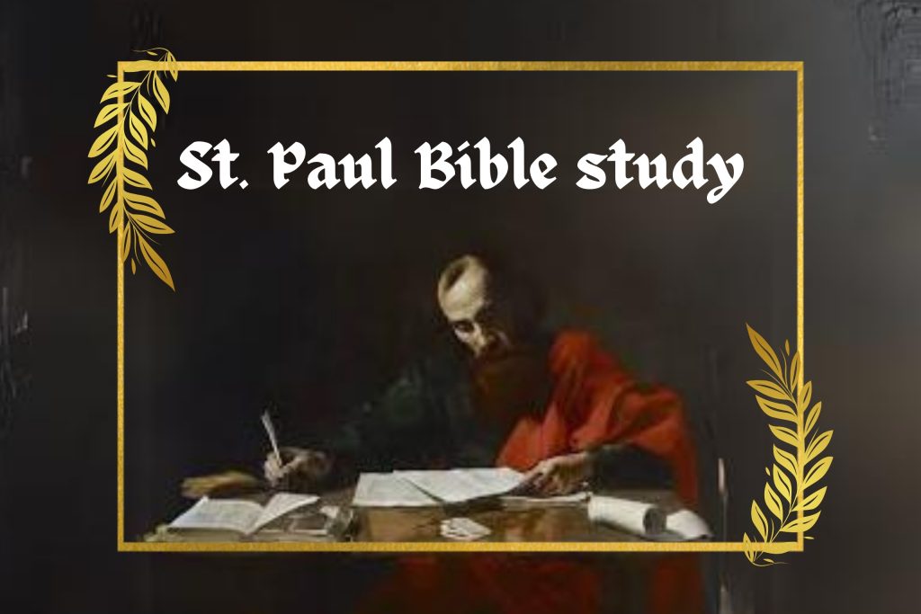 St. Paul Bible Study